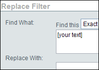 Filters Screenshot