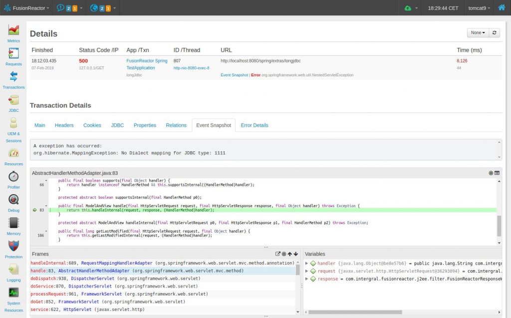 FR8 is released, FusionReactor