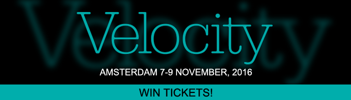 Win a FREE Ticket for Velocity Conference Amsterdam , 2016, FusionReactor