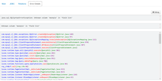 FusionReactor and Your ColdFusion Queries, FusionReactor