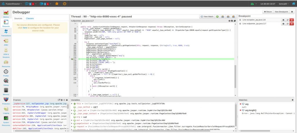 What’s new in FusionReactor 8.1.0, FusionReactor