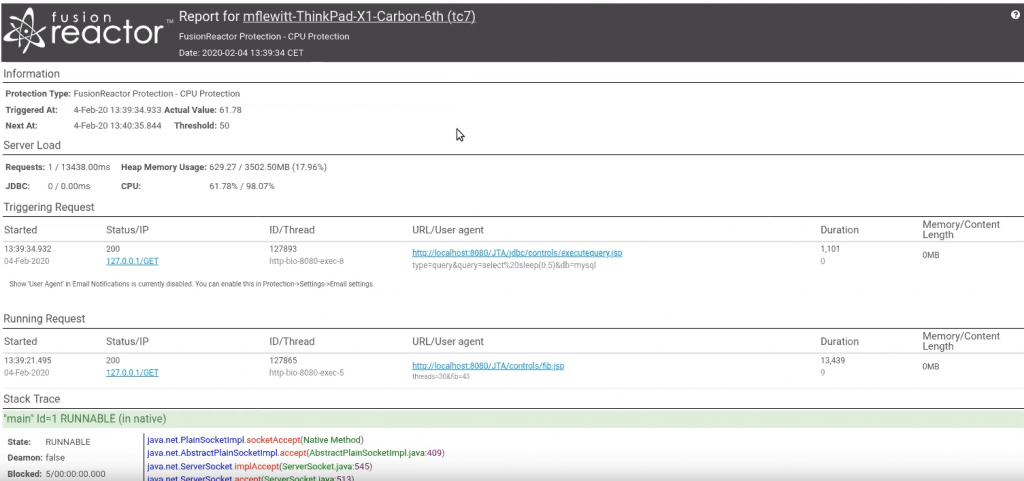 What’s new in FusionReactor 8.3.0, FusionReactor