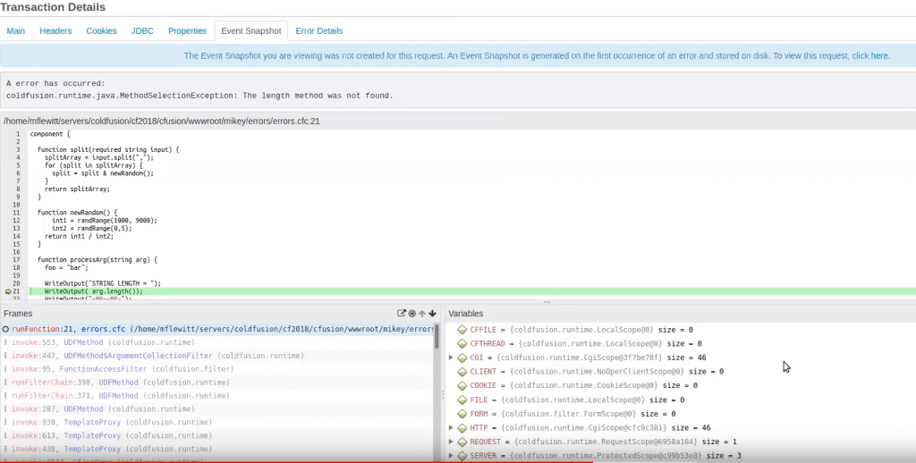 What’s new in FusionReactor 8.3.0, FusionReactor