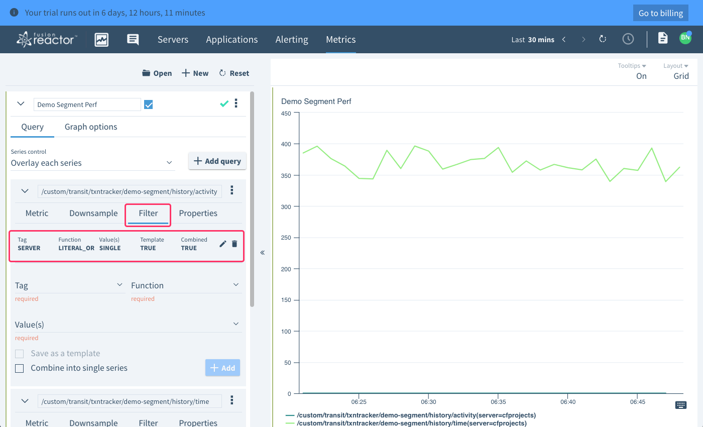 Sending FusionReactor Tracked Transaction Metrics To The Cloud Dashboard With Lucee CFML 5.2.9.40, FusionReactor