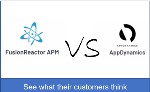 AppDynamics vs FusionReactor,FusionReactor vs AppDynamics